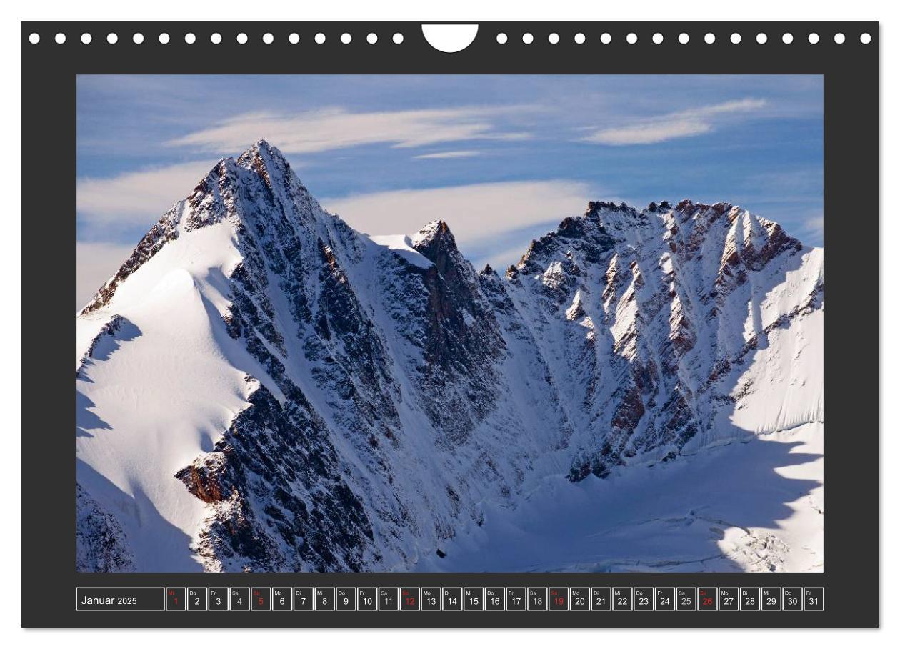 Bild: 9783435493159 | Der Großglockner 3798m (Wandkalender 2025 DIN A4 quer), CALVENDO...