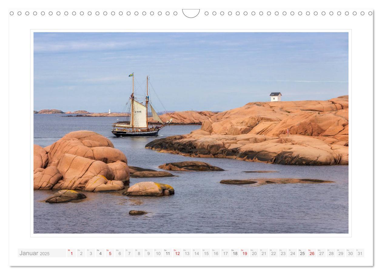 Bild: 9783435321193 | Bohuslän. Lysekil - Fiskebäckskil - Grundsund (Wandkalender 2025...