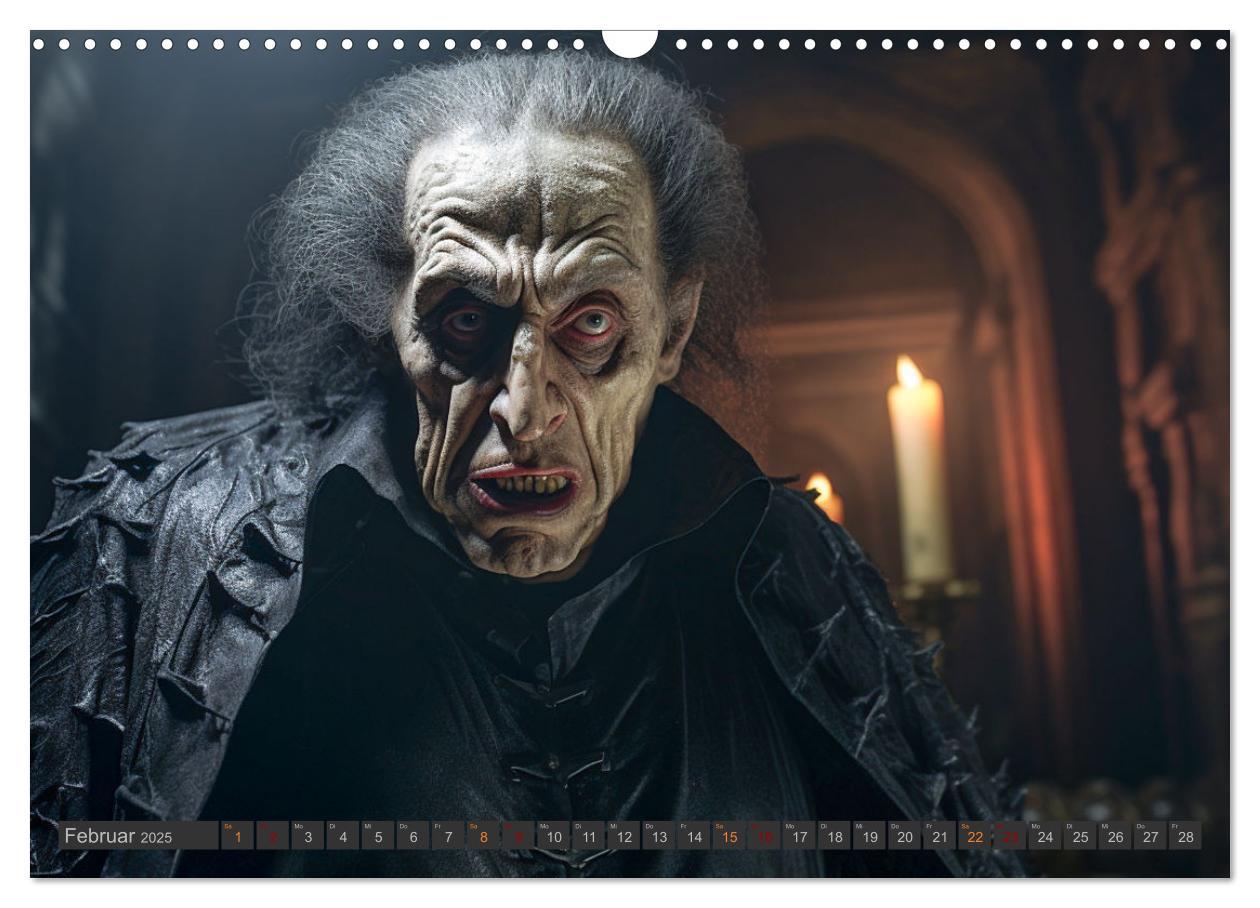 Bild: 9783383884535 | Vampire - Kreaturen der Nacht (Wandkalender 2025 DIN A3 quer),...