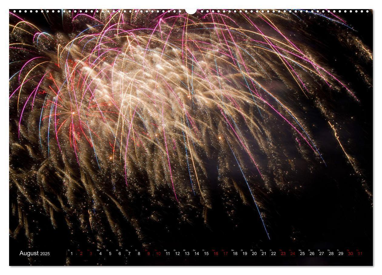 Bild: 9783435062522 | Feuerwerk - Kunstwerke am Himmel (Wandkalender 2025 DIN A2 quer),...