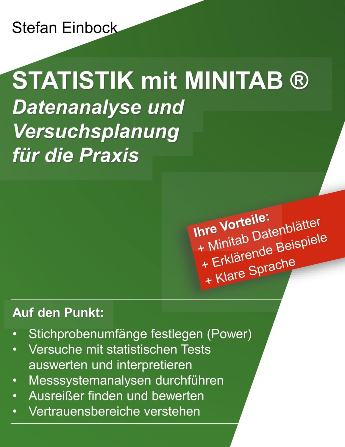 Cover: 9783748108146 | Statistik mit Minitab | Stefan Einbock | Taschenbuch | Paperback