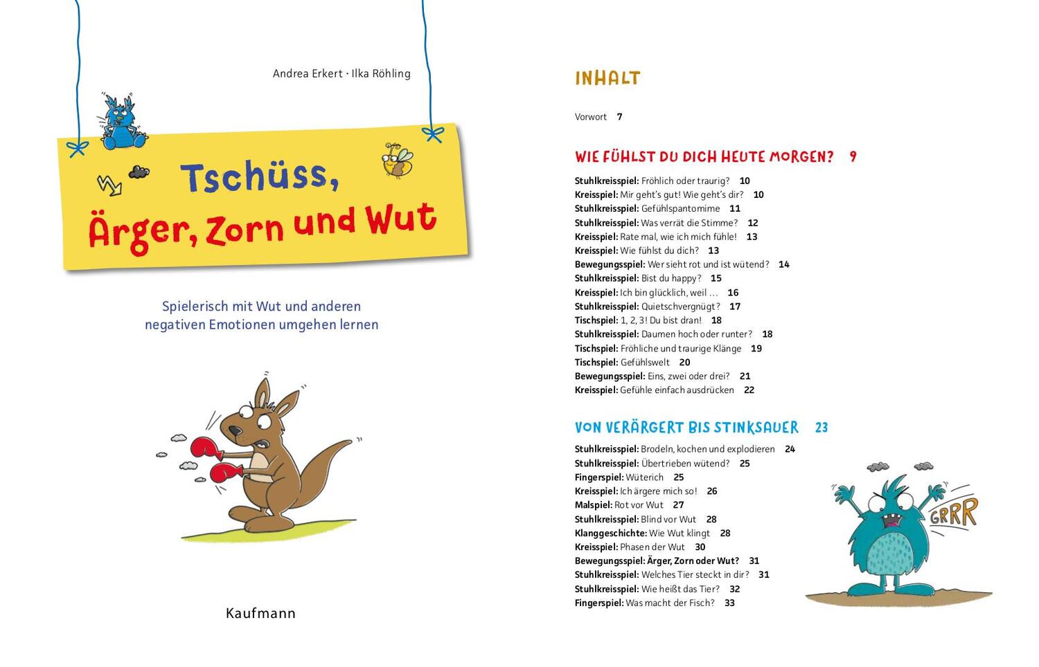 Bild: 9783780651372 | Tschüss, Ärger, Zorn und Wut | Andrea Erkert | Taschenbuch | 96 S.