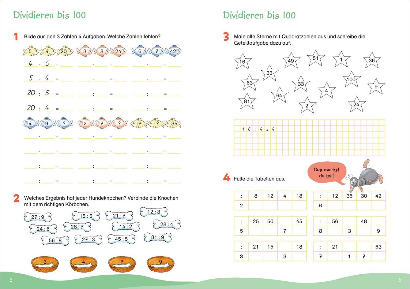 Bild: 9783788624866 | Fit für Mathe 3. Klasse. Mein Übungsheft | Andrea Tonte | Broschüre