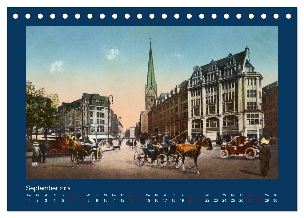 Bild: 9783435259915 | Lebendiges Hamburg von 1888 bis 1918 (Tischkalender 2025 DIN A5...