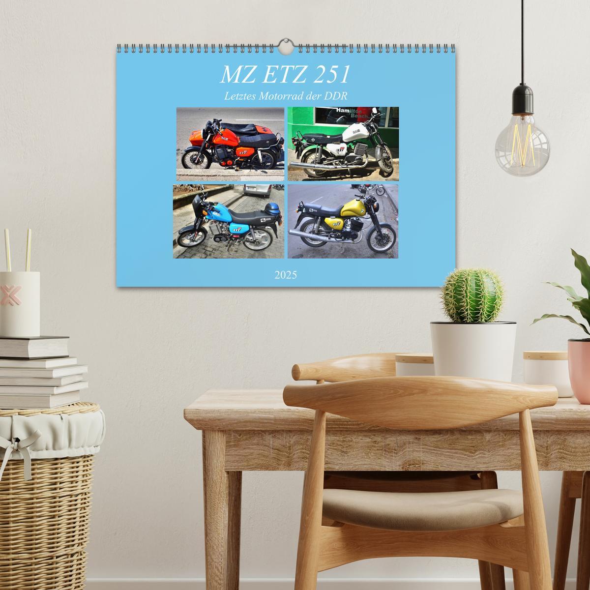 Bild: 9783435163908 | MZ ETZ 251 - Letztes Motorrad der DDR (Wandkalender 2025 DIN A3...