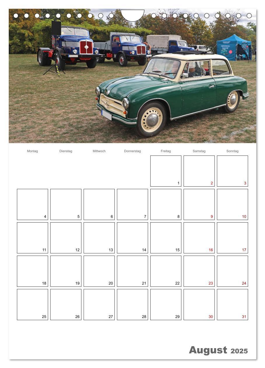 Bild: 9783435975532 | Ost-Oldtimer in Magdeburg (Wandkalender 2025 DIN A4 hoch), CALVENDO...