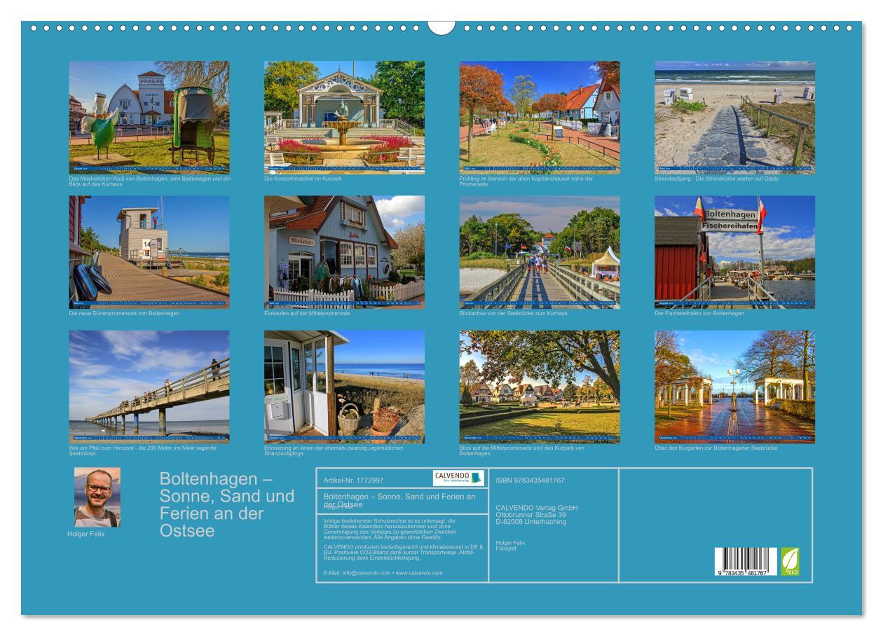 Bild: 9783435481767 | Boltenhagen ¿ Sonne, Sand und Ferien an der Ostsee (Wandkalender...