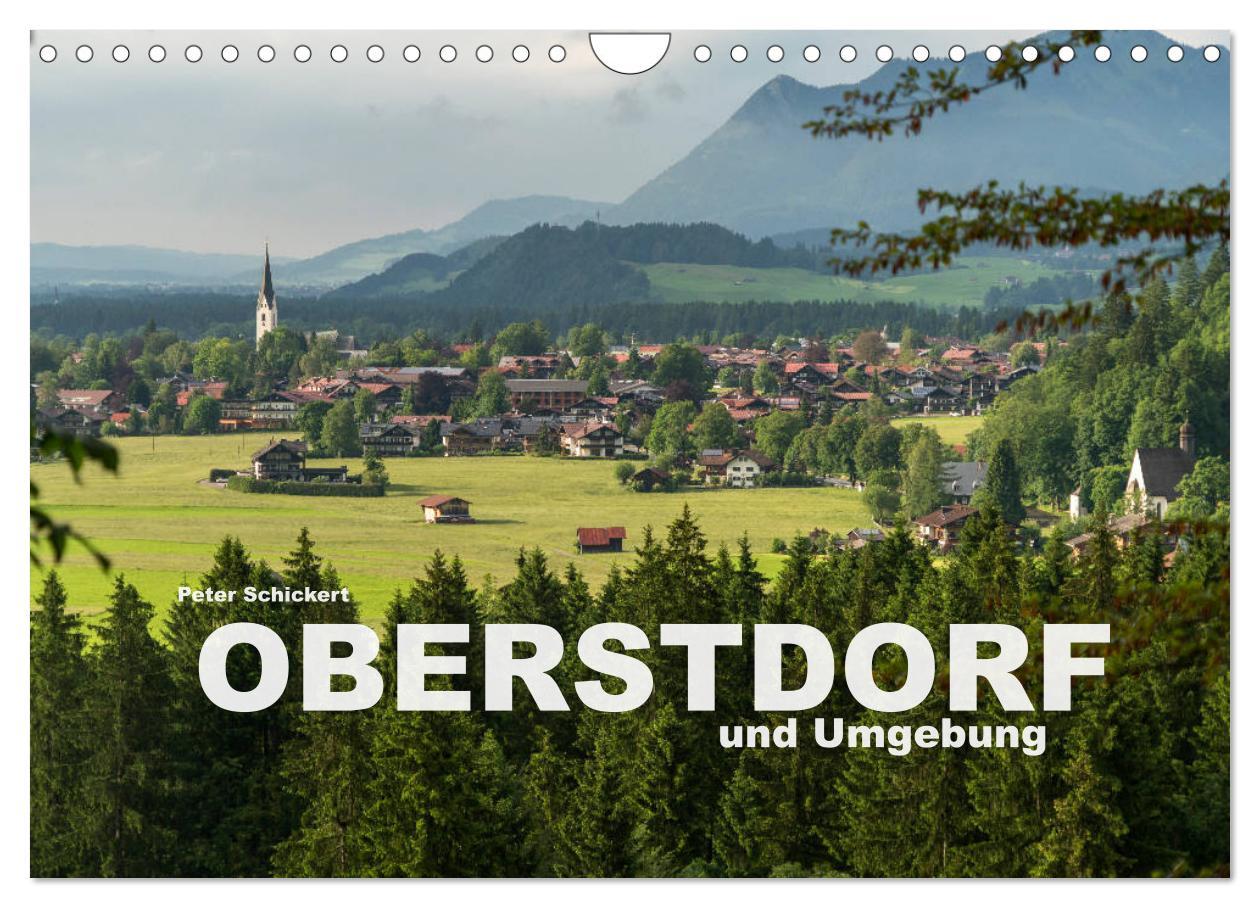 Cover: 9783435411580 | Oberstdorf und Umgebung (Wandkalender 2025 DIN A4 quer), CALVENDO...