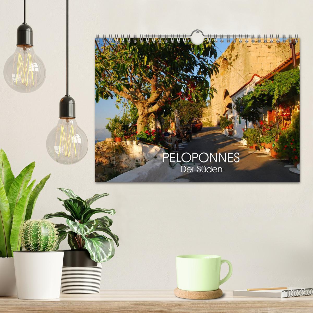 Bild: 9783435513604 | Peloponnes - Der Süden (Wandkalender 2025 DIN A4 quer), CALVENDO...