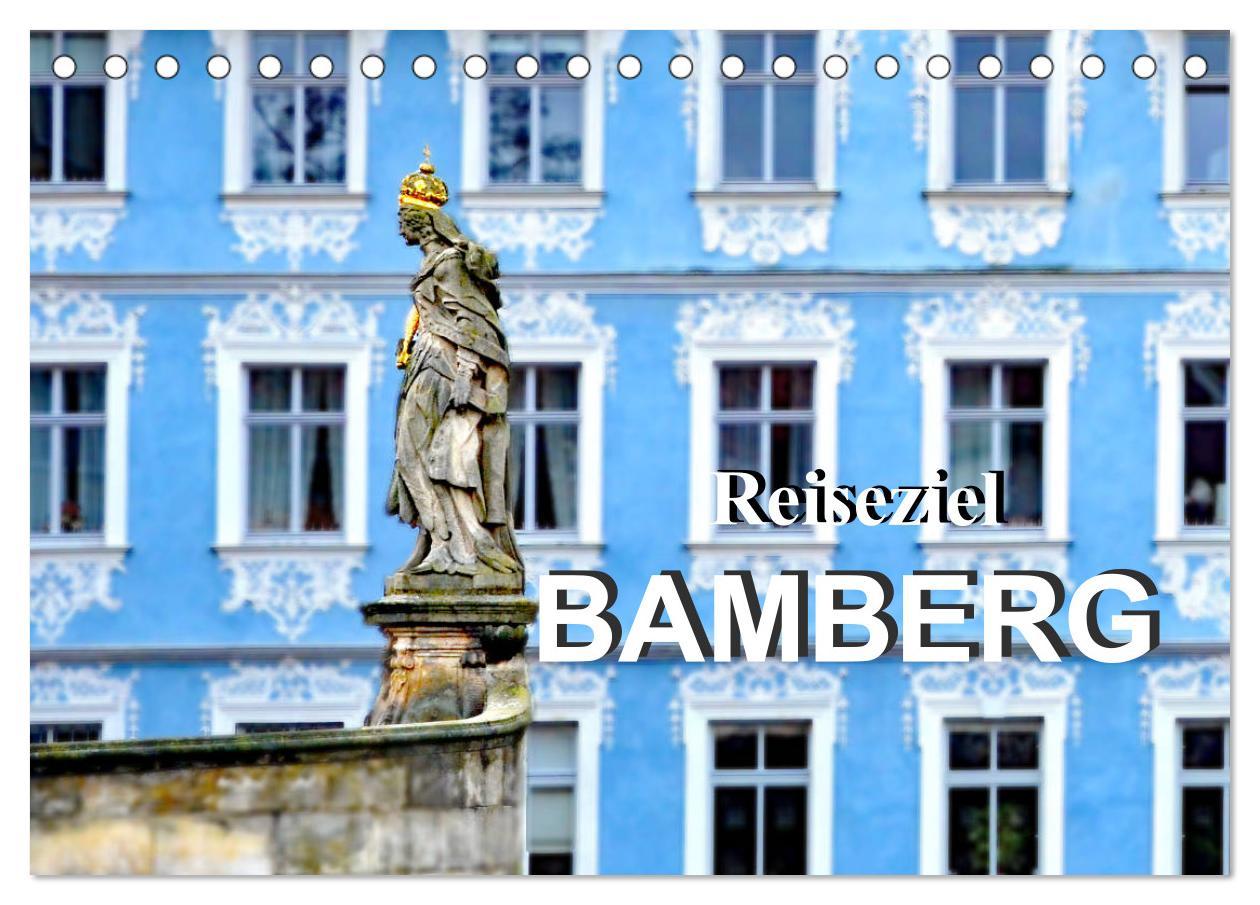 Cover: 9783435330782 | Reiseziel Bamberg (Tischkalender 2025 DIN A5 quer), CALVENDO...