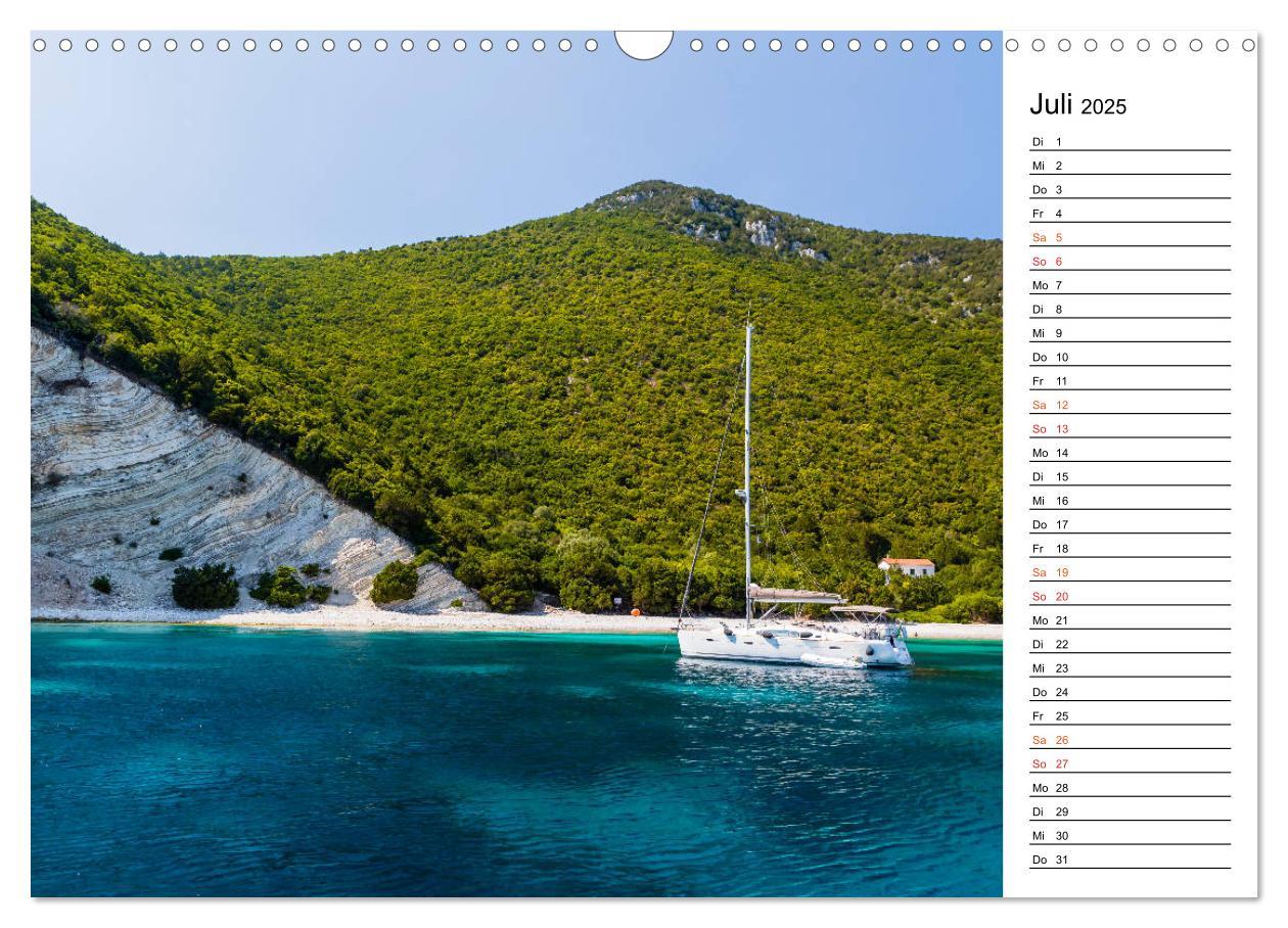 Bild: 9783435284573 | Griechische Inseln im Ionischen Meer (Wandkalender 2025 DIN A3...