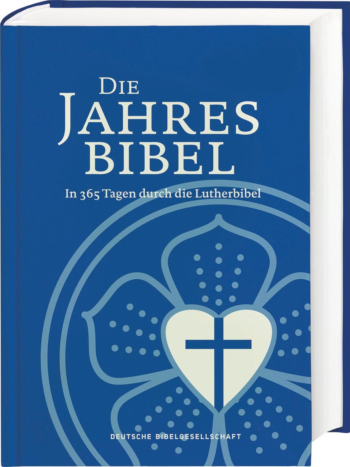 Cover: 9783438033642 | Lutherbibel. Die Jahresbibel | In 365 Tagen durch die Lutherbibel