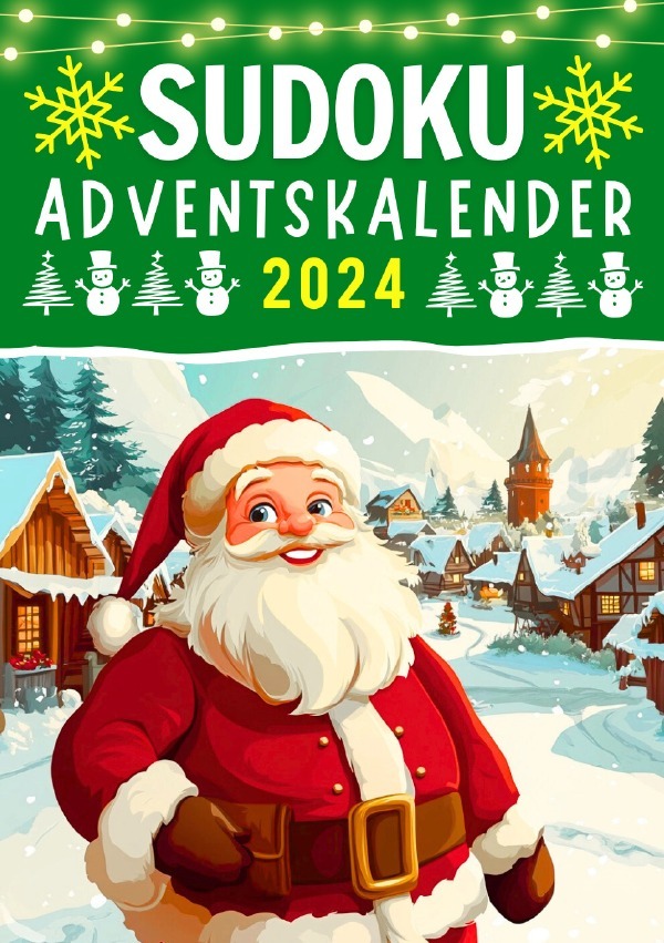 Cover: 9783759865779 | Sudoku Adventskalender 2024 | Rätselly Verlag | Taschenbuch | 80 S.