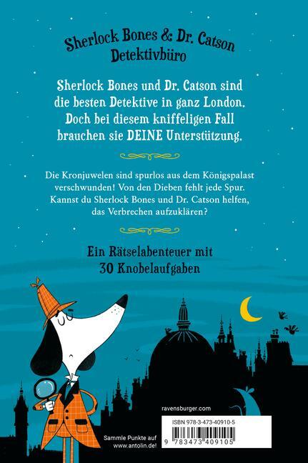 Bild: 9783473409105 | Meisterdetektiv Sherlock Bones. Spannender Rätselkrimi zum...