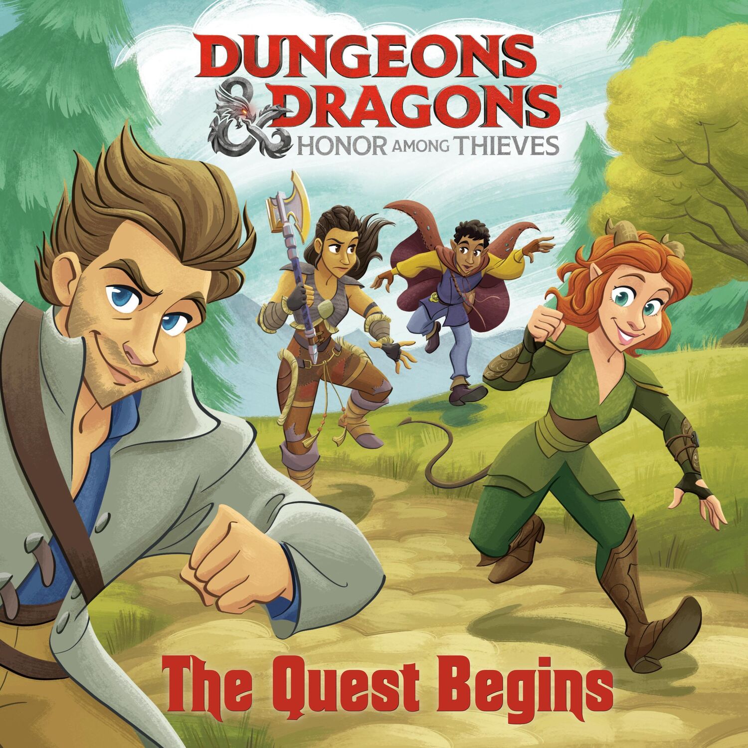 Cover: 9780593647936 | The Quest Begins (Dungeons &amp; Dragons: Honor Among Thieves) | Huntley