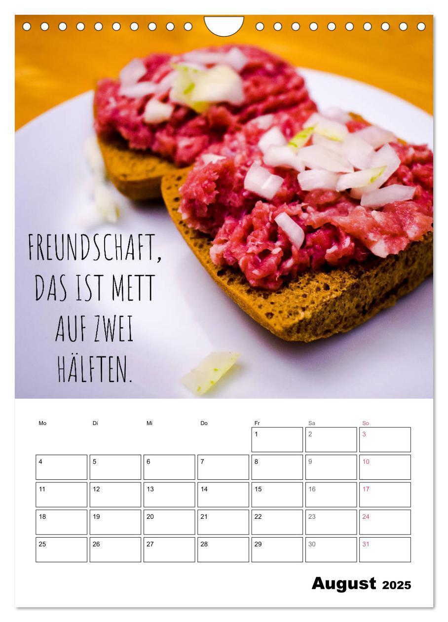 Bild: 9783435964383 | Mettkalender - Spread Some Mett. (Wandkalender 2025 DIN A4 hoch),...