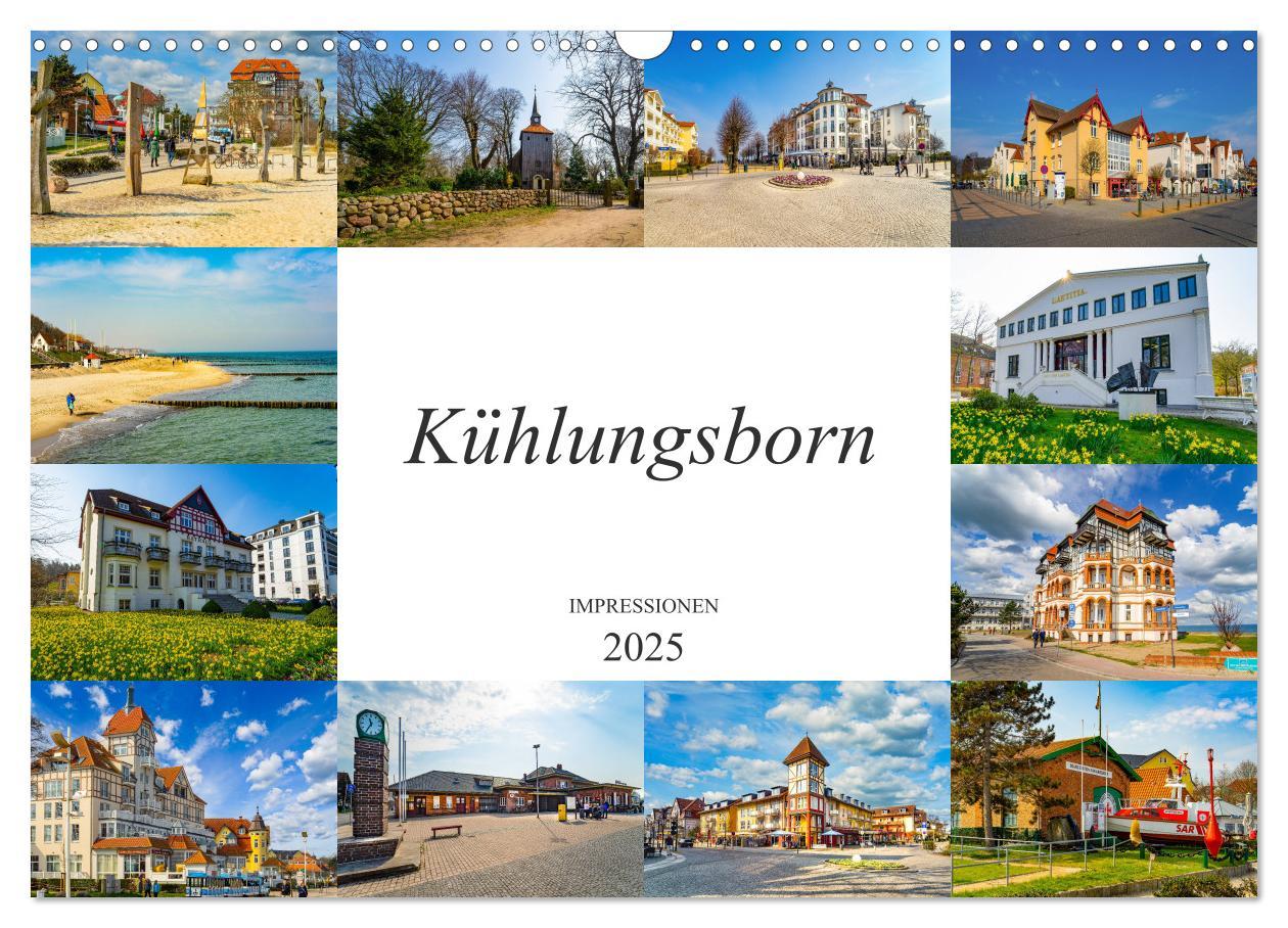 Cover: 9783435232727 | Kühlungsborn Impressionen (Wandkalender 2025 DIN A3 quer), CALVENDO...