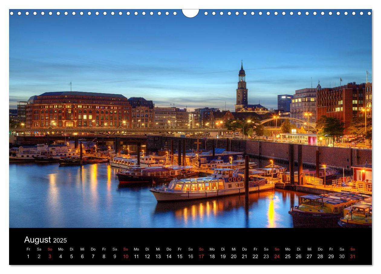 Bild: 9783435759613 | Hamburg (Wandkalender 2025 DIN A3 quer), CALVENDO Monatskalender