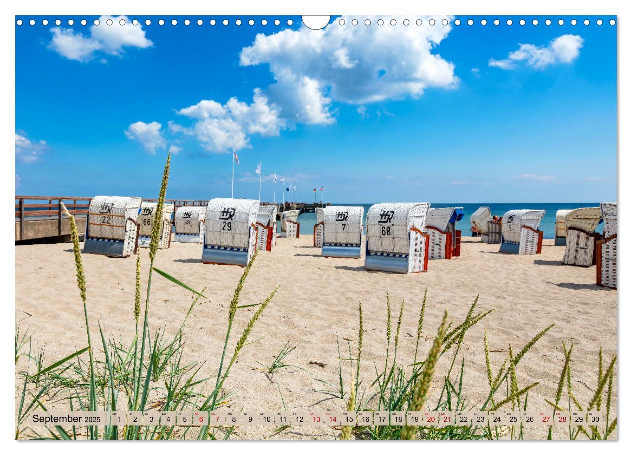 Bild: 9783383961526 | Ostseebäder an der Lübecker Bucht (Wandkalender 2025 DIN A3 quer),...