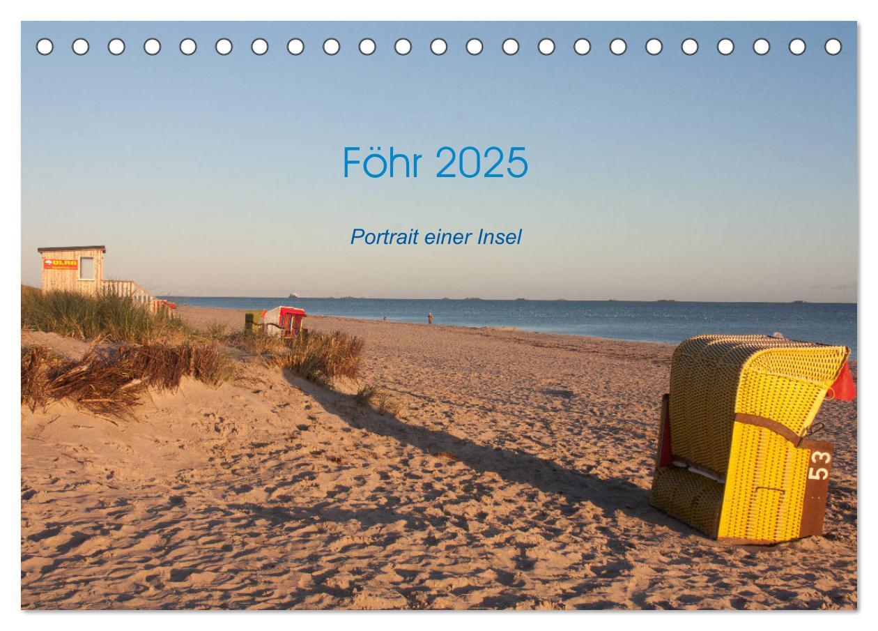 Cover: 9783435755646 | Föhr 2025. Porträt einer Insel (Tischkalender 2025 DIN A5 quer),...