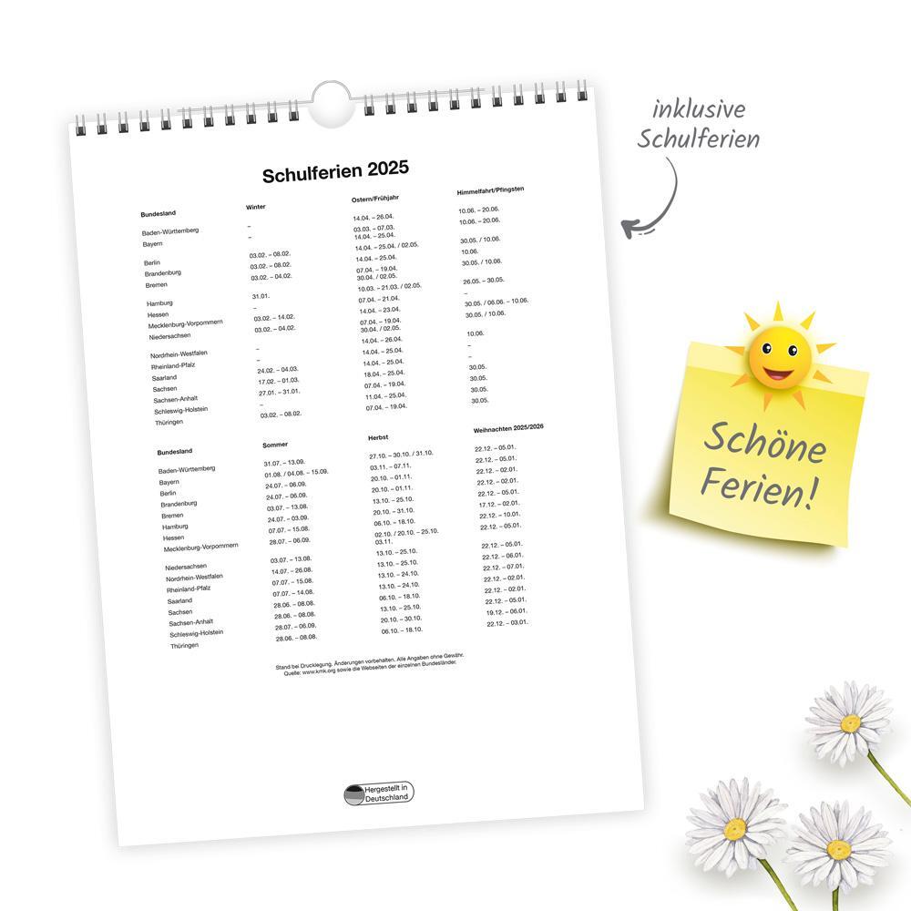 Bild: 9783988022066 | Trötsch Classickalender Rentnerkalender 2025 | Wandkalender | KG