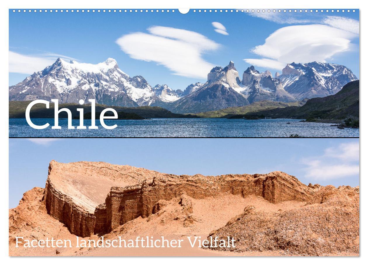 Cover: 9783383810282 | Chile - Facetten landschaftlicher Vielfalt (Wandkalender 2025 DIN...