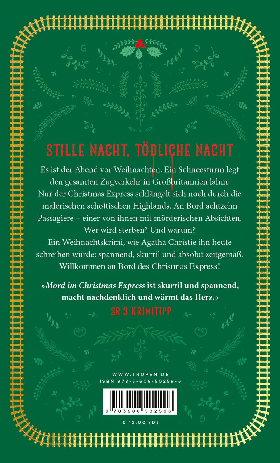 Rückseite: 9783608502596 | Mord im Christmas Express | Kriminalroman | Alexandra Benedict | Buch