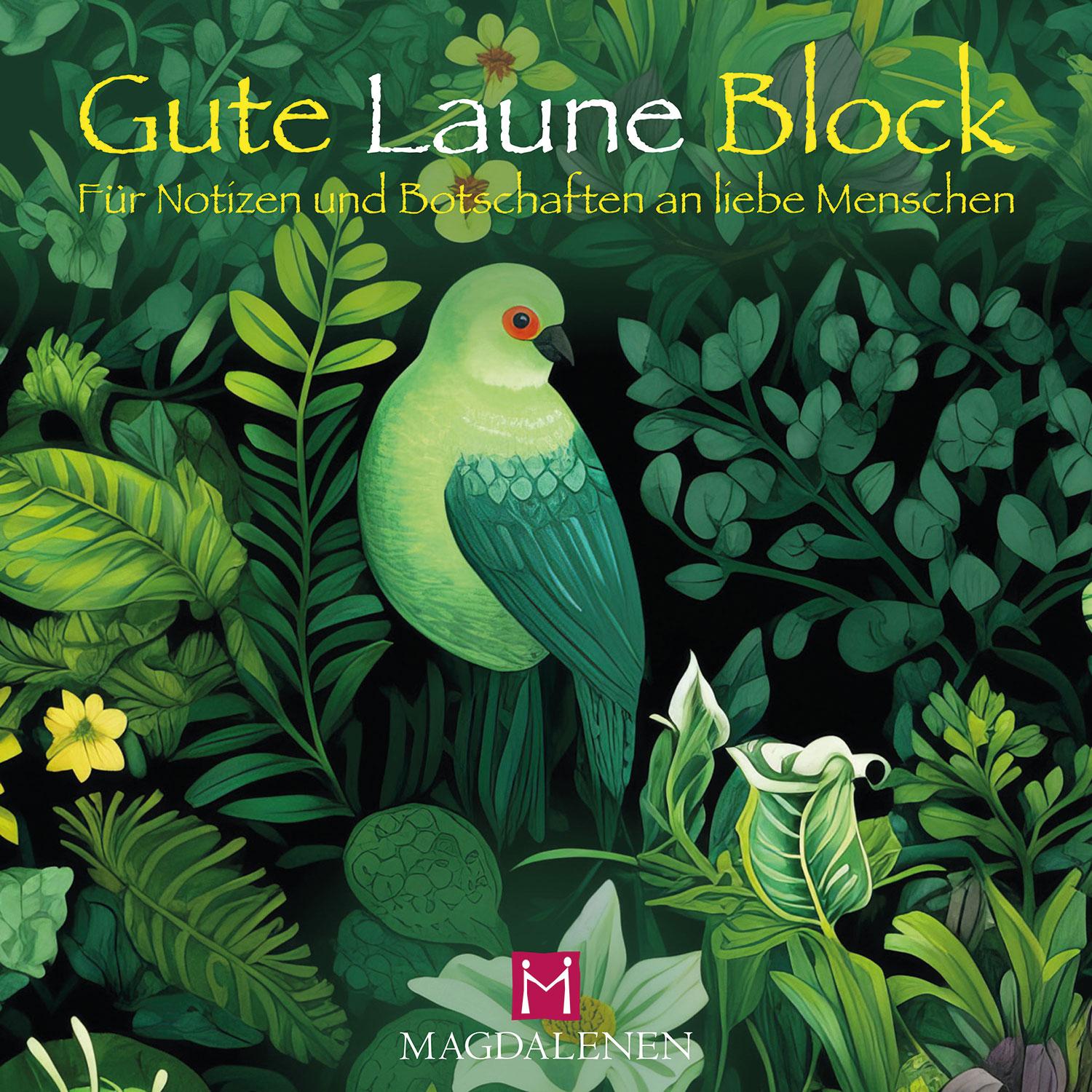 Cover: 4027537000989 | Gute Laune Block Dschungel | 96 S. | Deutsch | 2024