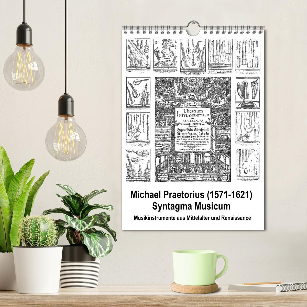 Bild: 9783435967575 | Michael Praetorius Syntagma Musicum (Wandkalender 2025 DIN A4...