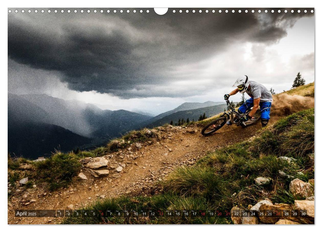 Bild: 9781325995608 | Mountain Bike 2025 by Stef. Candé / UK-Version (Wall Calendar 2025...