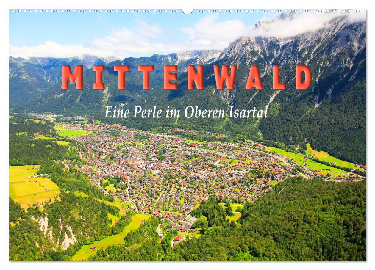 Cover: 9783383811586 | MITTENWALD Eine Perle im Oberen Isartal (Wandkalender 2025 DIN A2...