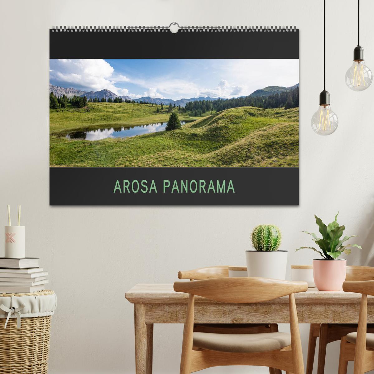 Bild: 9783435140244 | Arosa Panorama (Wandkalender 2025 DIN A2 quer), CALVENDO...