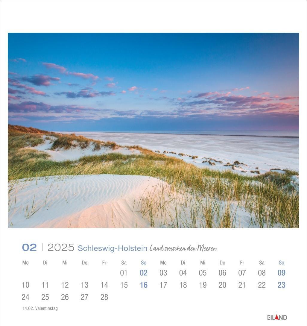 Bild: 9783964023339 | Schleswig-Holstein Postkartenkalender 2025 - Land zwischen den Meeren