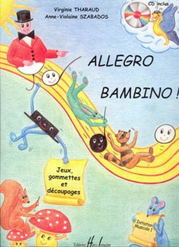 Cover: 9790230968010 | Allegro Bambino | Virginie Tharaud_A.V. Szabados | Buch + CD | Lemoine