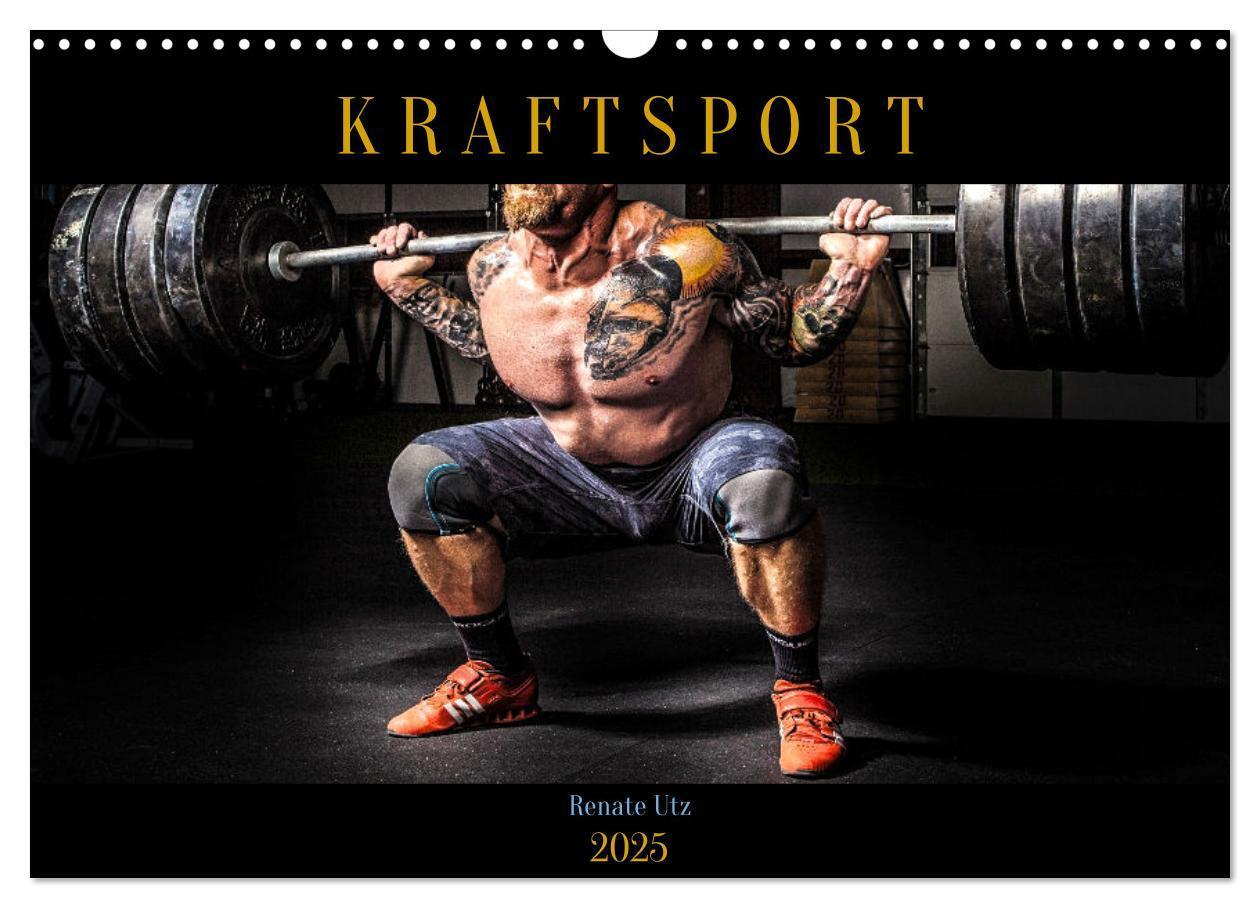 Cover: 9783383999420 | Kraftsport (Wandkalender 2025 DIN A3 quer), CALVENDO Monatskalender