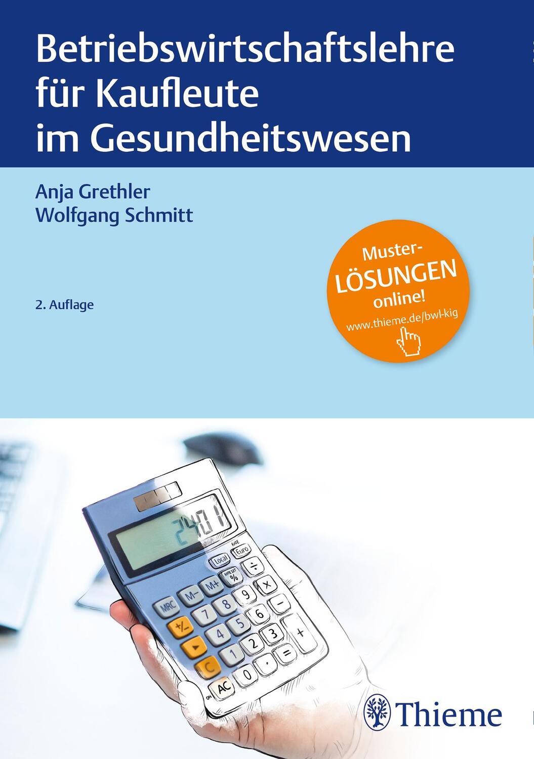 Cover: 9783132422773 | Betriebswirtschaftslehre für Kaufleute im Gesundheitswesen | Buch