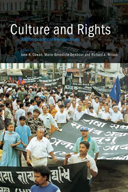 Cover: 9780521797351 | Culture and Rights | Anthropological Perspectives | Dembour (u. a.)