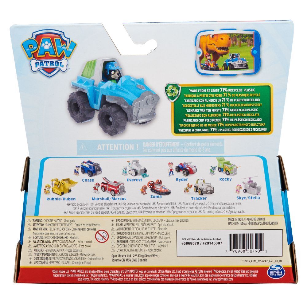 Bild: 778988507902 | PAW Basic Vehicle Rex (Recycle) | Stück | Karton | 50790 | Deutsch