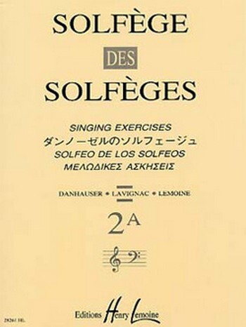 Cover: 9790230982610 | Solfege des solfeges vol.2a pour voix solo | Albert Lavignac | Buch