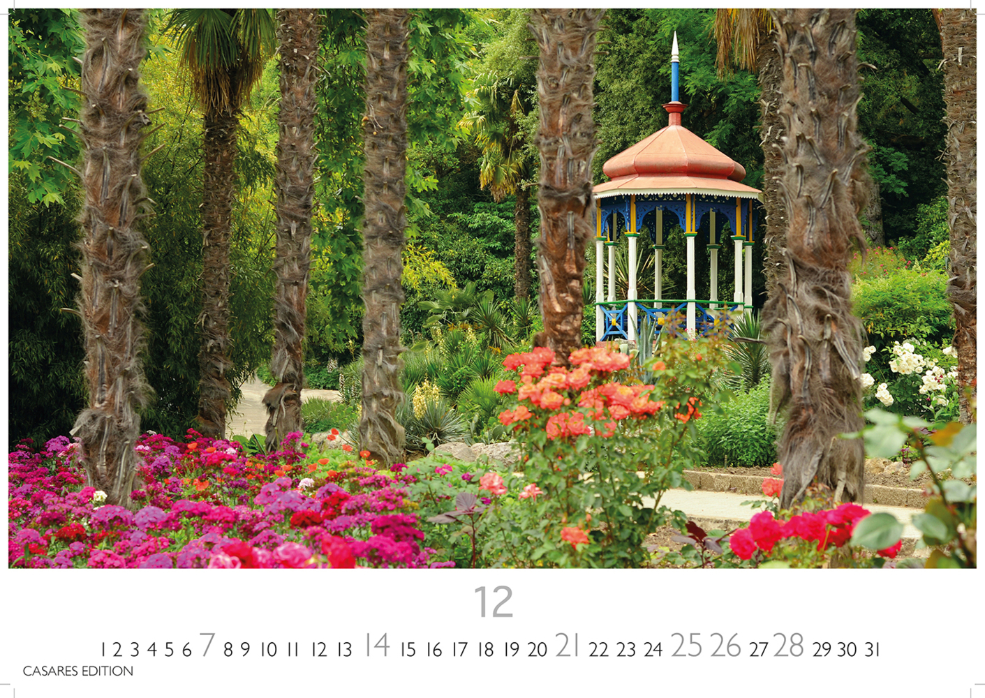 Bild: 9781835242247 | Gartenparadiese 2025 L 35x50cm | Kalender | 14 S. | Deutsch | 2025