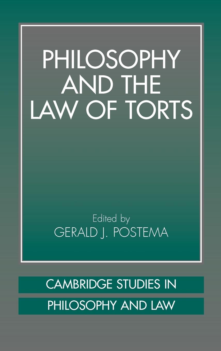 Cover: 9780521622820 | Philosophy and the Law of Torts | Gerald J. Postema | Buch | Englisch