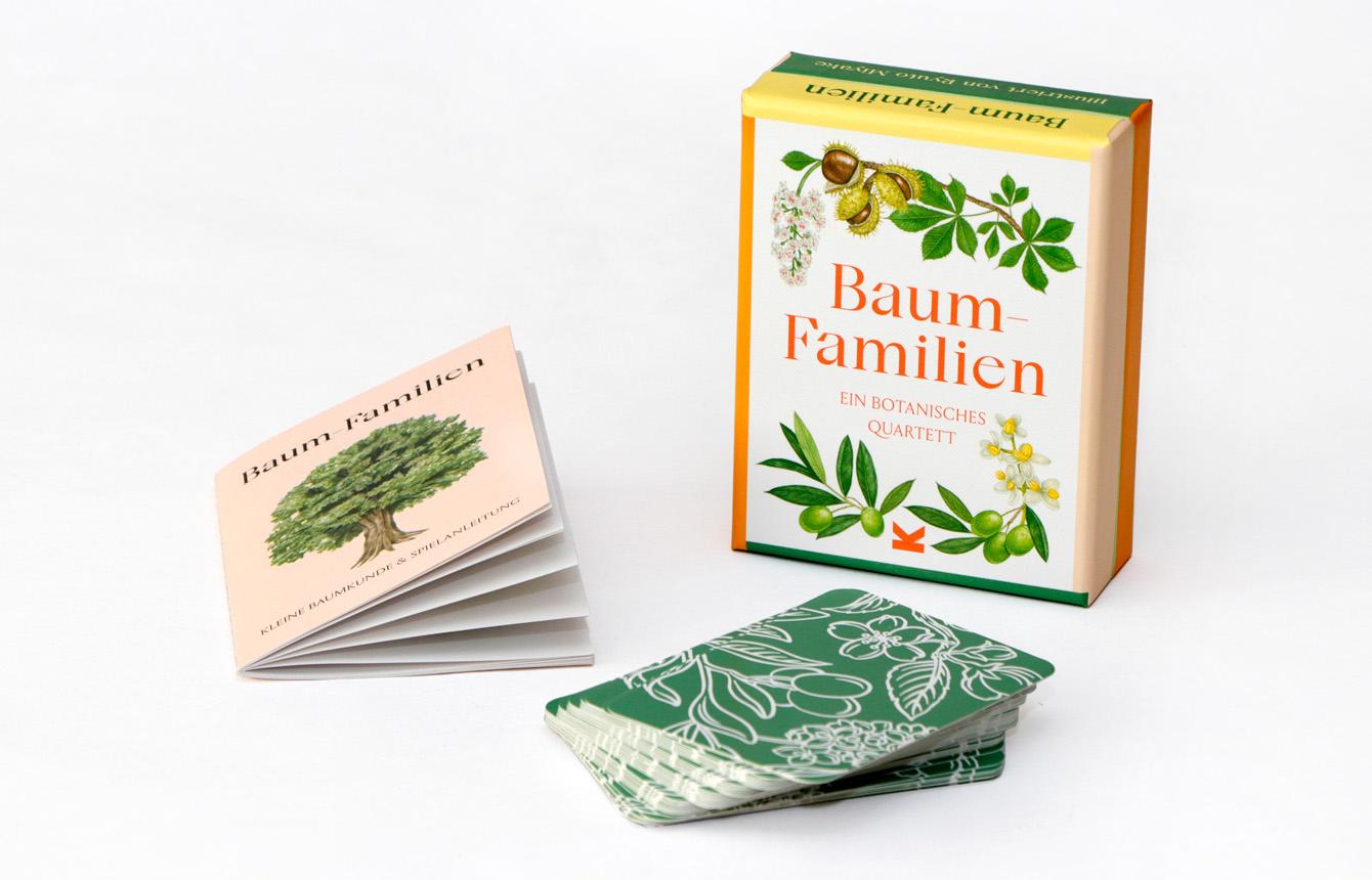 Bild: 9783962441876 | Baum-Familien | Ein botanisches Quartettspiel | Tony Kirkham | Buch