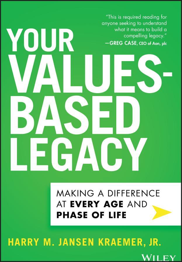 Cover: 9781394271320 | Your Values-Based Legacy | Harry M Jansen Kraemer | Buch | Englisch