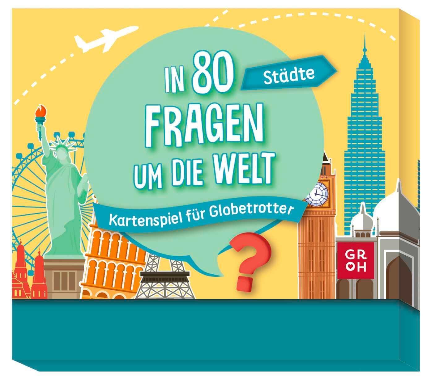 Cover: 4036442010693 | In 80 Fragen um die Welt - Städte: Kartenspiel für Globetrotter | 2023