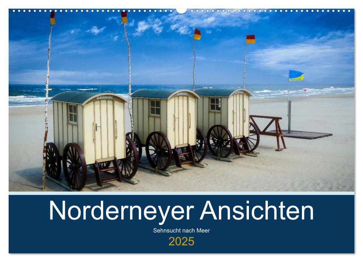 Cover: 9783435029709 | Norderneyer Ansichten (Wandkalender 2025 DIN A2 quer), CALVENDO...