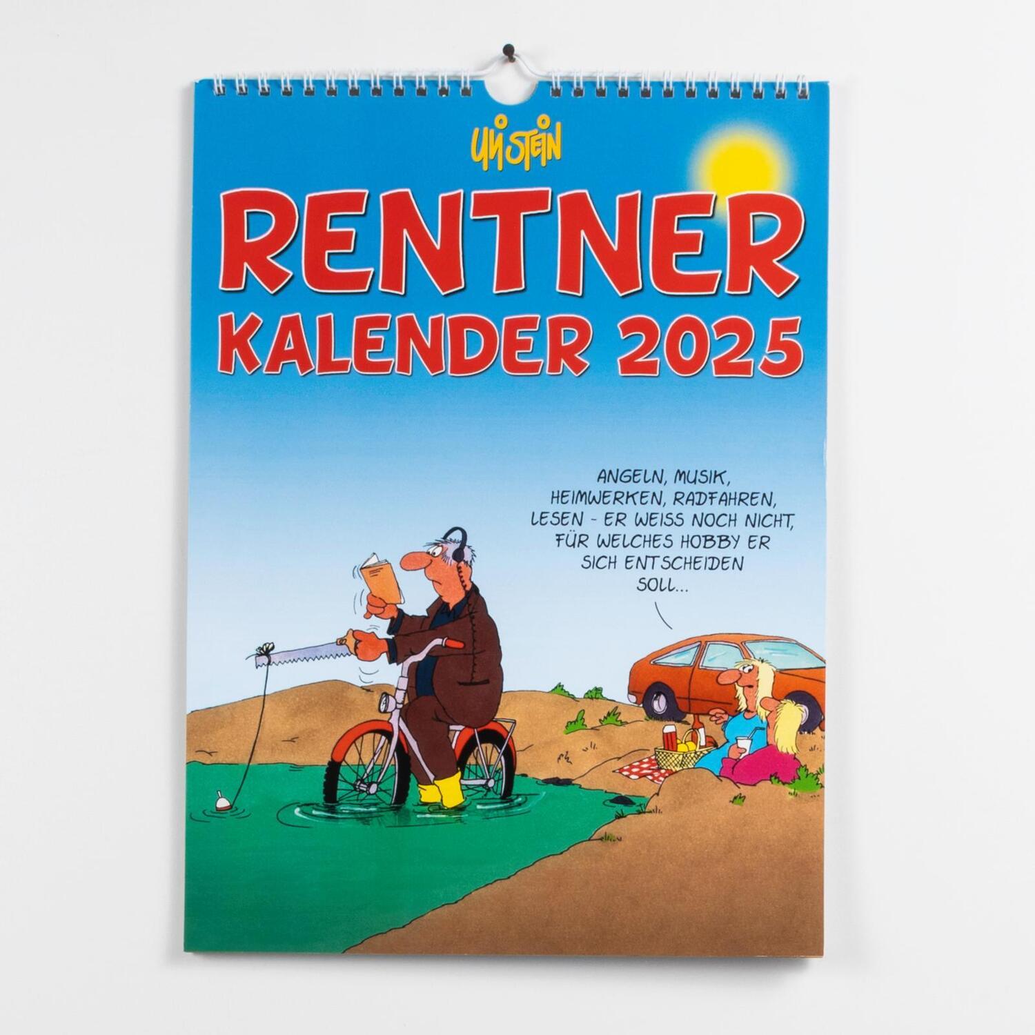 Bild: 9783830321705 | Uli Stein Rentnerkalender 2025: Monatskalender für die Wand | Stein