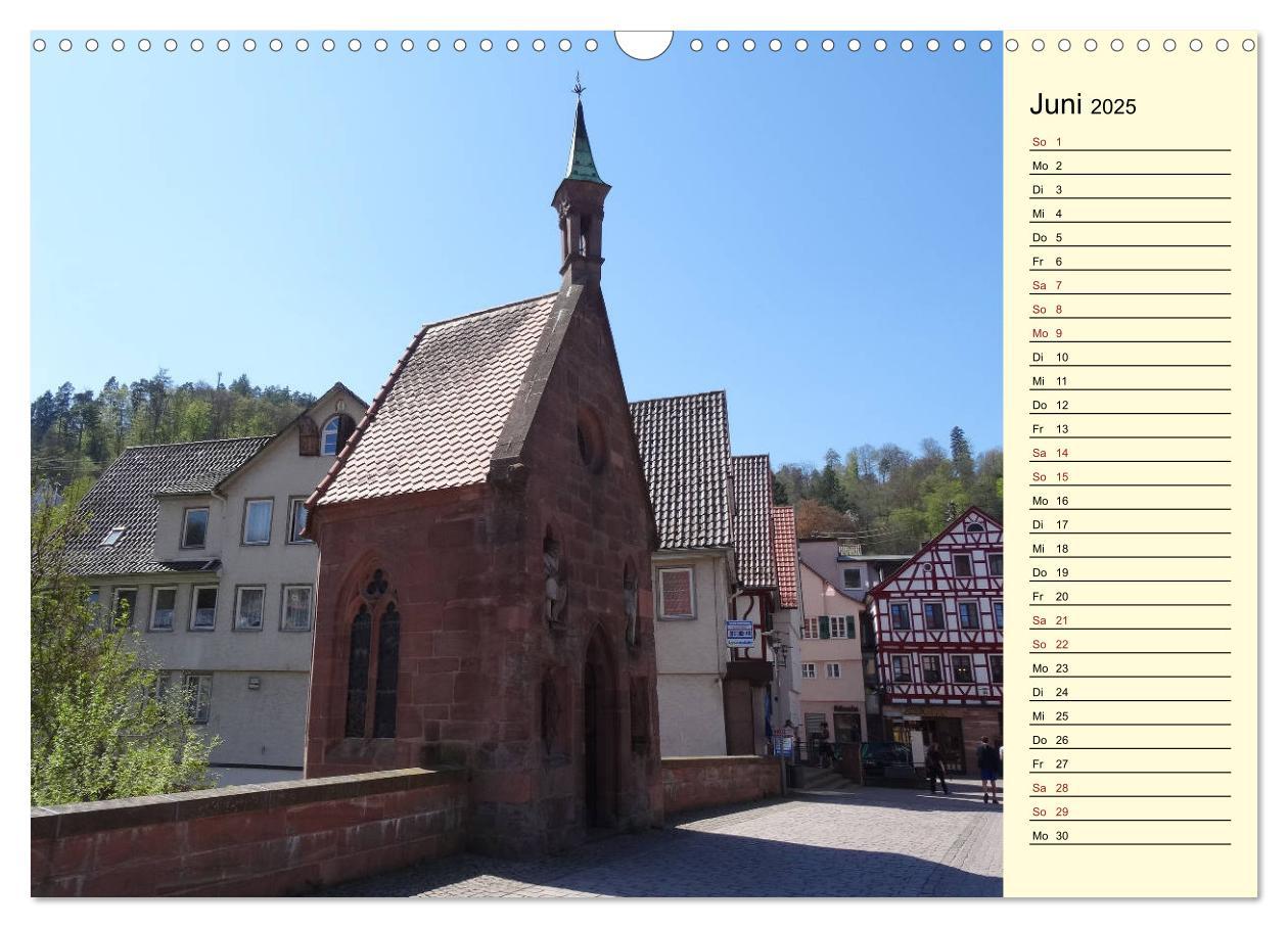 Bild: 9783435285471 | Calw erleben (Wandkalender 2025 DIN A3 quer), CALVENDO Monatskalender