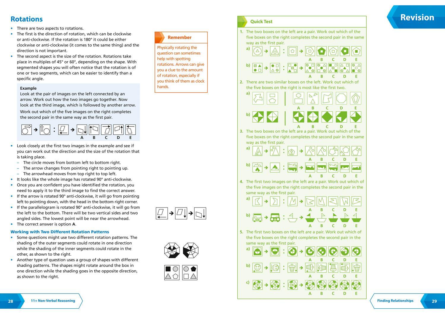 Bild: 9780008398873 | 11+ Non-Verbal Reasoning Complete Revision, Practice &amp; Assessment...