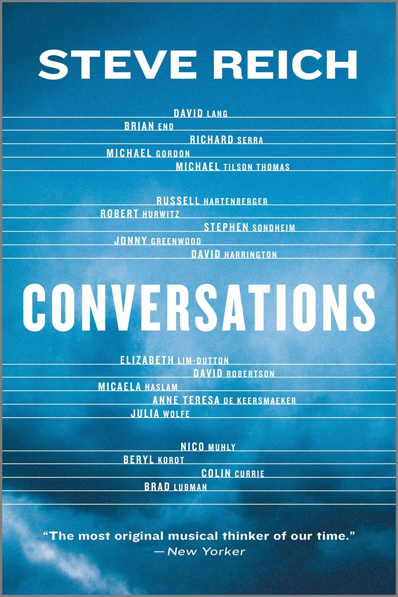 Cover: 9781335449467 | Conversations | Steve Reich | Taschenbuch | Englisch | 2024