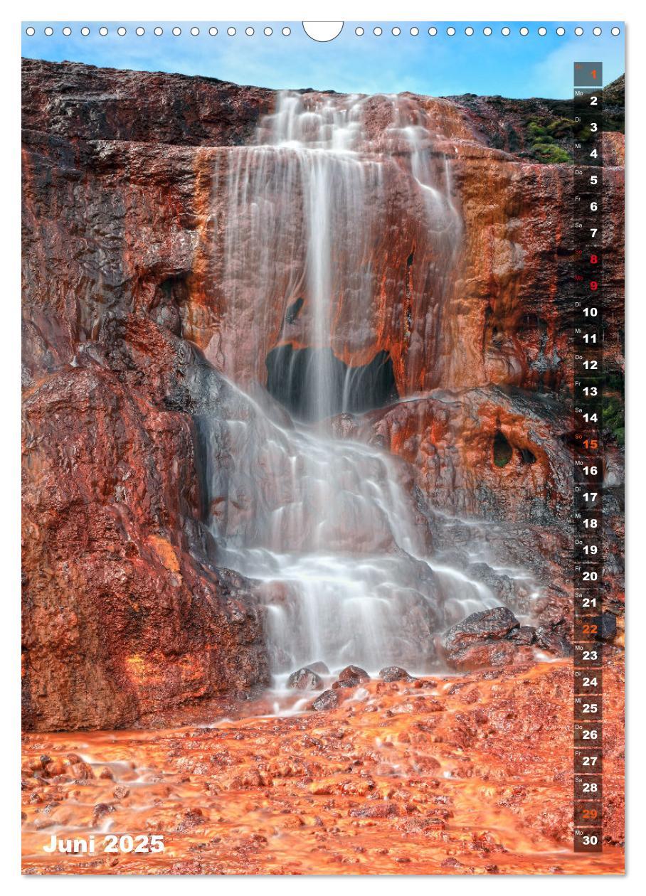 Bild: 9783435934980 | Wasserfälle auf Island (Wandkalender 2025 DIN A3 hoch), CALVENDO...